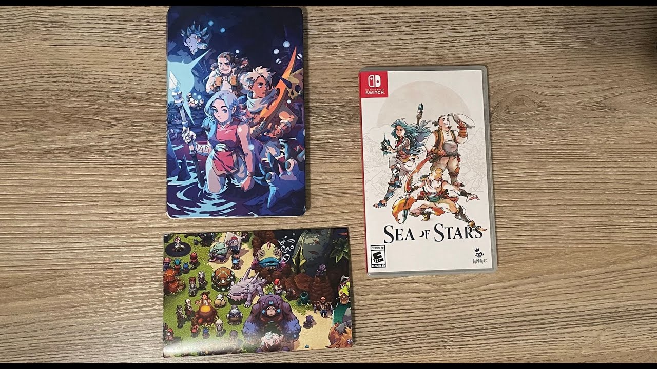 Sea of Stars - Edição Exclusiva - Nintendo Switch - Unboxing - YouTube