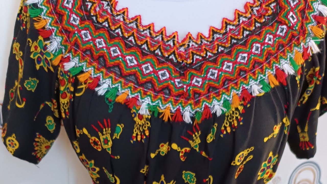 تفصيل جبة قبائلية بالاكمام طريقة سهلة وبسيطة لكل مبتدات مودال مطلوب بقوة في الاسواق