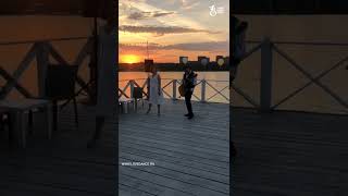 Гитара В Свадебном Танце Молодых На Фоне Заката Ирина И Сергей