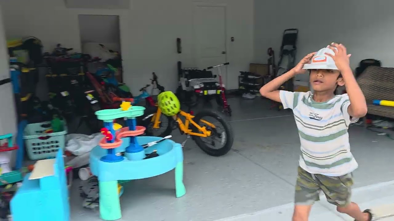 Flipi plays outside with the mulch and he finds some treasure coins