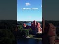 #lithuania #trakai #castle #travel #djidrone #voyagersvision #roadtrip #drone