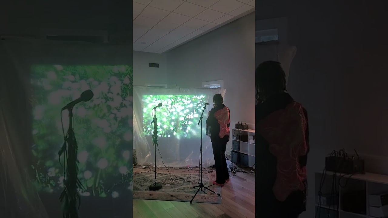 Fluteity performing Ancestral Call @Nightjar Gallery August 31, 2024