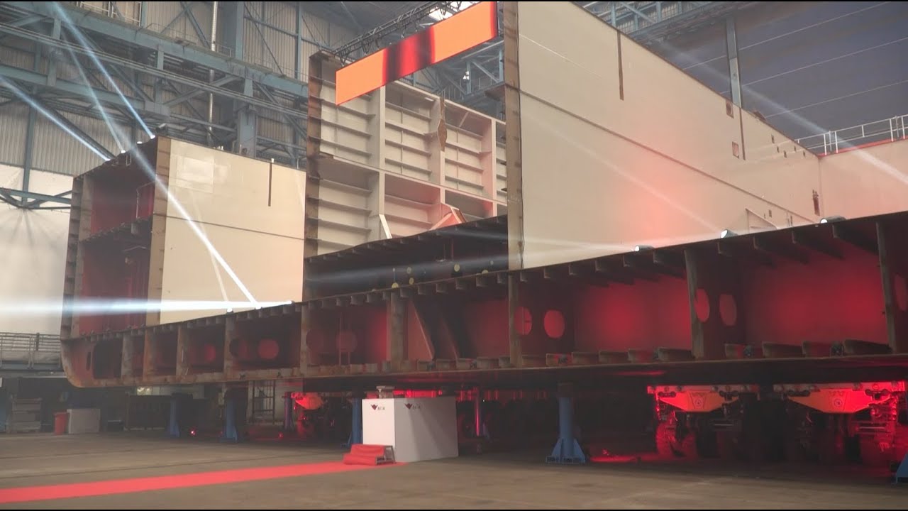 Neues Schiff Für Aida Cruises Auf Kiel Gelegt