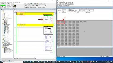 Micrologix1400 Rslogix500 CPW-COPY WORD-MODBUS READ/WRITE