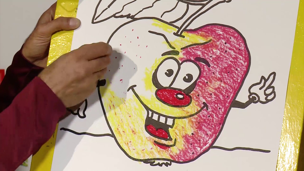 Multiknik N168 ԱՅԲԲԵՆԱՐԱՆ Խ տառով նկարում ենք Խնձոր