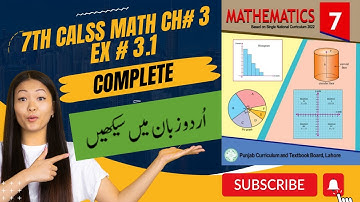 ex3.1 7th math new syllabus 2023/measurement/stats rauf