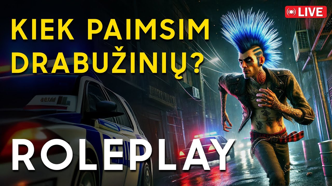 Tai ką? Vyrgelis į trasą? Lekiam!!! ROLEPLAY