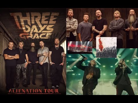 Three Days Grace 2026 ‘Alienation World Tour‘ dates/venues!
