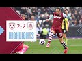 West Ham Burnley goals and highlights