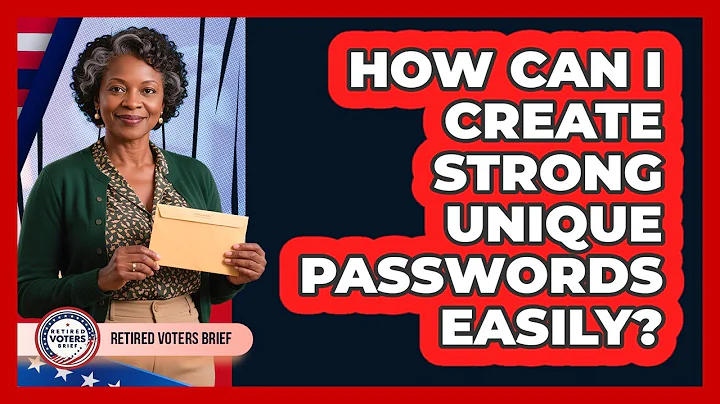 How Can I Create Strong Unique Passwords Easily?