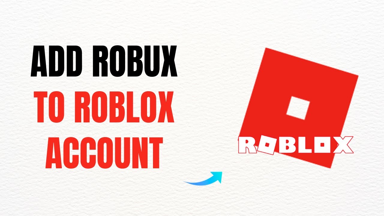 How To Add Robux To Your Roblox Account Full Guide YouTube 