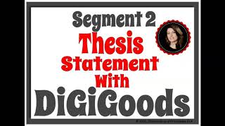 Writing an Argumentative Essay: Introductory Paragraph: Segment 2