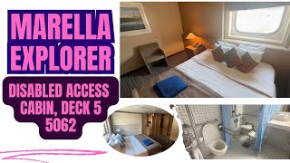 Deck 5 Disabled Access Cabin Tour On Marella Explorer.