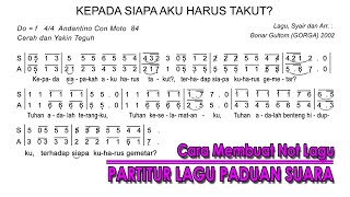 Cara Membuat Not Angka Pada Lagu | Masinobe Tutorials