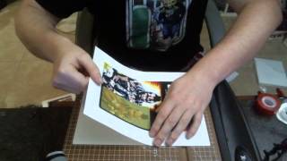 DS Customs Custom Action Figure Cardback Making Tutorial Update