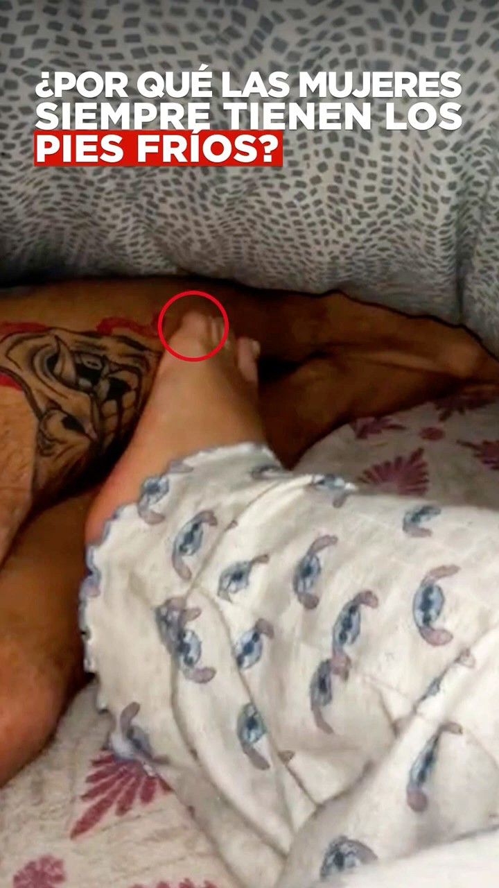 ¿Por qué las mujeres siempre tienen los pies fríos?  @KrystianVazquez