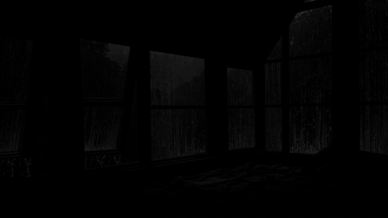 Gentle Rain on Window for Sleep 🌧 Cozy Night Rain Sounds | Fall Asleep Fast