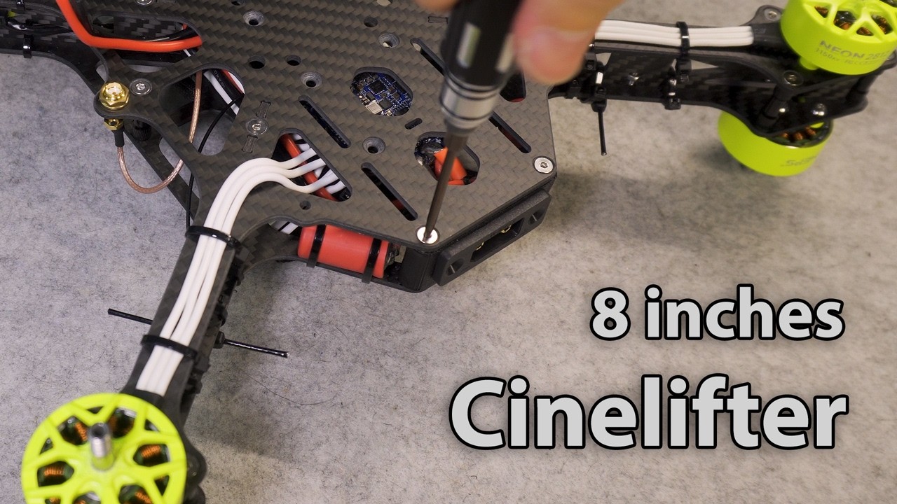 Building x8 8inch Cinelifter. Absolute beast!