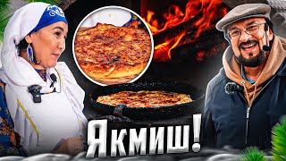 Yakmish - a delicious open pie in Tatar style! It cooks quickly, but eats even faster!