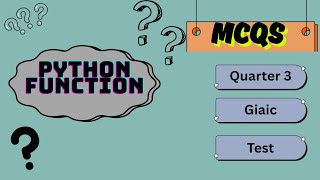 #python #Mcq,s#topic#function#assignment 4#coding #initiative