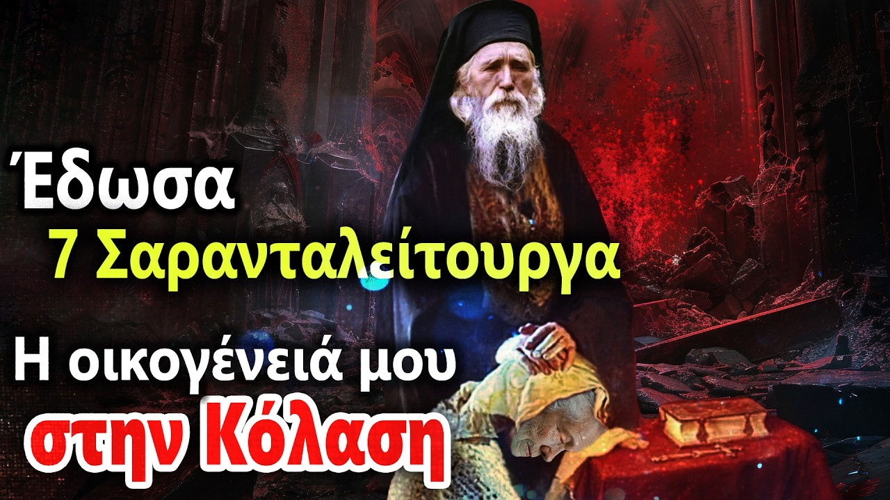 Συγκλονιστική εξομολόγηση στον Άγιο Πατέρα Κλεόπα Ηλία: Είδα όλη την οικογένειά μου στην Κόλαση!