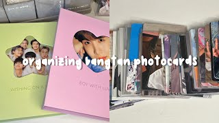 :  -     bts photocard organization!!
