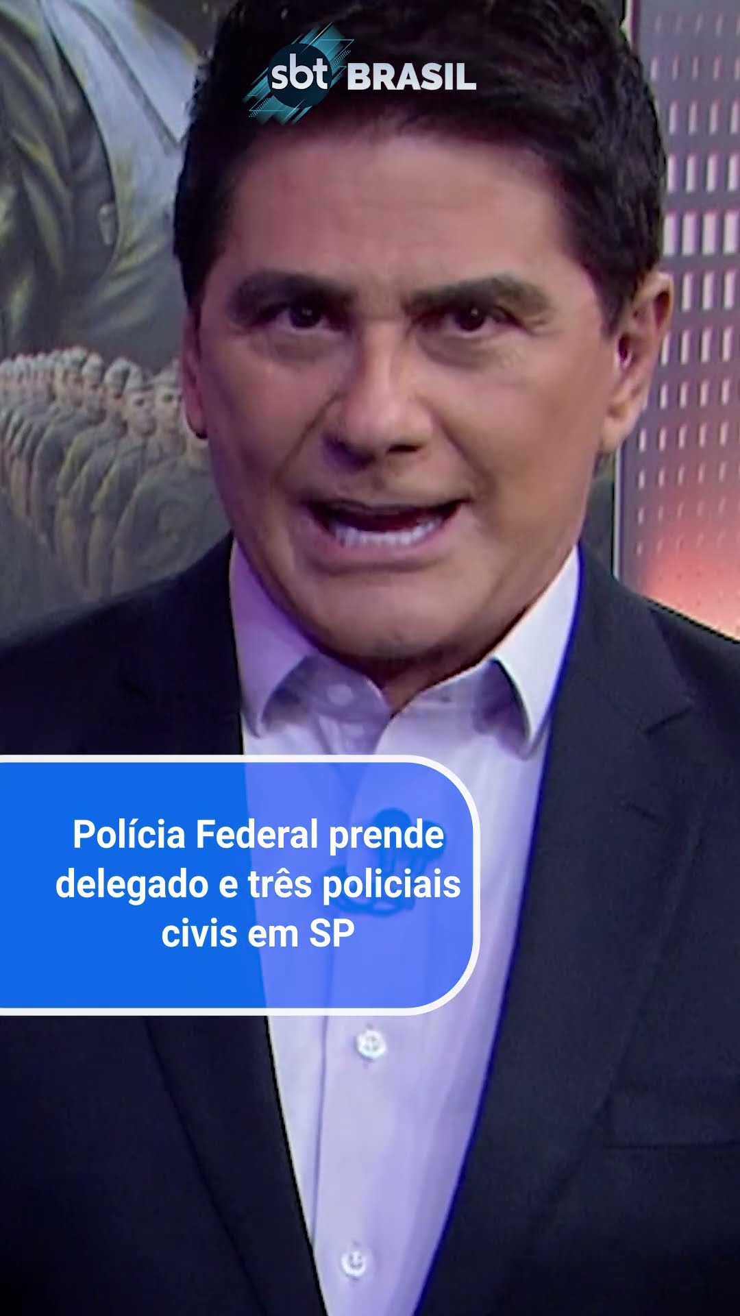 Delegado e três policiais civis são presos por suspeita de esquema com PCC | SBT Brasil (17/12/24)