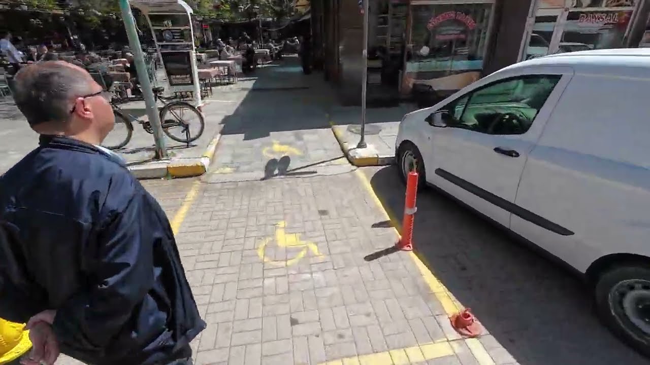 Büyük çınar ağacı (800) yıllık. Yalvaç şehir gezintisi.