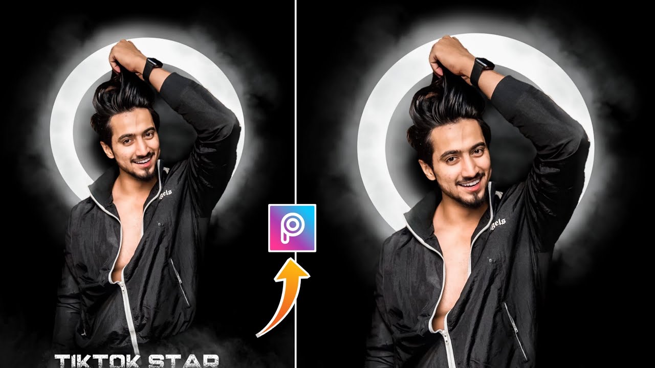 Ring Light Photo Editing Concept 🔥 | PicsArt Background Change | PicsArt Photo Editing And Tutorial