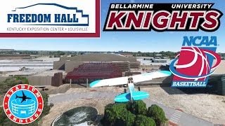 Freedom Hall - Microsoft Flight Simulator STADIUM LANDING