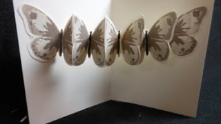 Creative Butterfly Fold Card