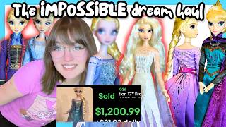 My Most Expensive Doll Unboxing (I bought SIX rare Disney dolls!)