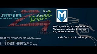 Hack android easily using Metasploit (only for educational purpose)