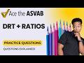 ASVAB Arithmetic Reasoning: Distance, Rate & Time + Ratios Explained Step-by-Step