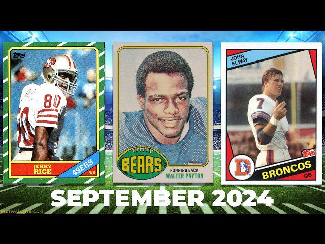 Top 25 Highest Selling Football Cards | September 2024 - YouTube