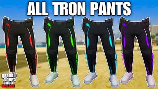 Updated How To Get All Tron Pants In Gta 5 Online 1.72 No Transfer - Super Easy