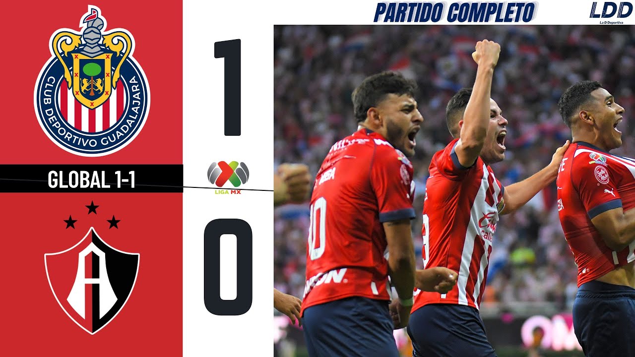 CHIVAS [1] * 1-0 [1] ATLAS 🔴 | EN VIVO | LIGA MX | CUARTOS DE FINAL ...