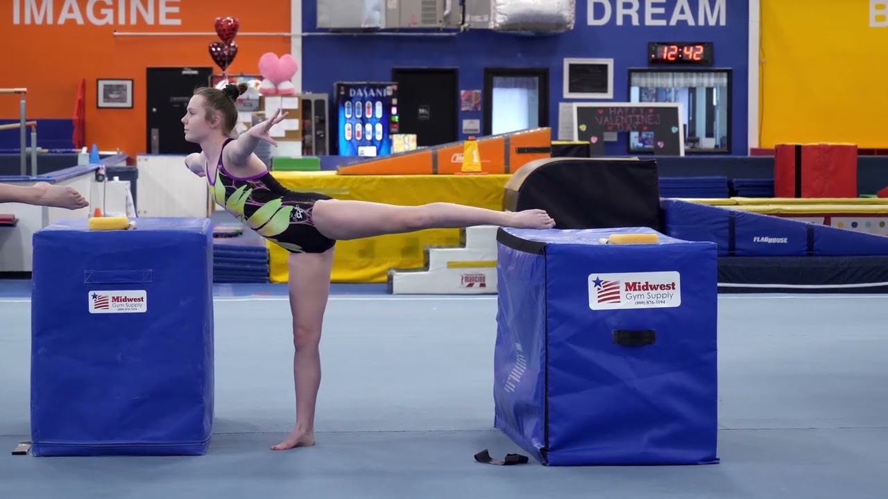 Leg Tightening for Gymnasts featuring Coach Mary Lee Tracy