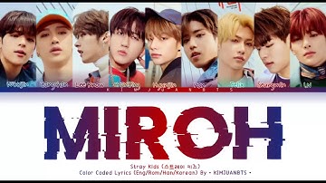 Stray Kids (스트레이 키즈) - MIROH  (Eng/Rom/Han/Korean) Color Coded Lyrics