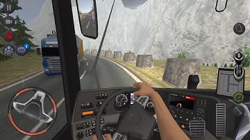 Rainy Mountain !!! Bus Simulator : Ultimate Multiplayer! Bus Wheels Games Android
