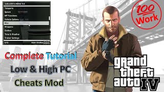 How To Install Crazy Cheat Menu Mod In GTA IV ✅ | Cheats Mod in Gta 4