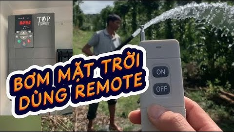 Hệ Thống Điện Năng Lượng Mặt Trời Cho Bơm Tưới Cà