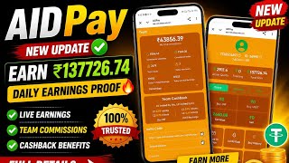 AIDpay Best Deposit Offer Today | Latest USDT Rate || AIDpay New Bonus Offer screenshot 1