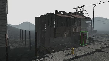 Urho3D editor:   Apocalyptic Wasteland