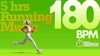 300-Minute 180BPM Running Music | Push Your Limits with Relentless Pace | Marathon & HIIT Power Mix