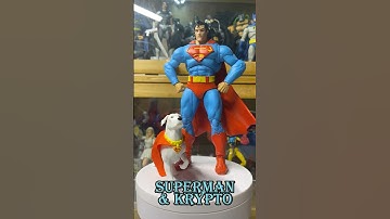 QUICK LOOK Superman & Krypto Mcfarlane DC Multiverse Collector Edition Return of Superman