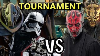Darth Maul and Savage Opress vs Grievous and Phasma