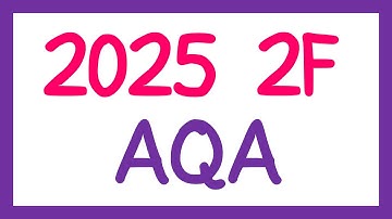 GCSE MATHS 2025 AQA 2F PRACTICE PAPER