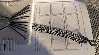 Kumihimo Tutorial Band Bracelet very interesting design (24 Threads)