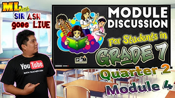 MATH 7 Module Discussion Quarter 2 Module 4 | Math Teacher Ash | Tagalog Discussion